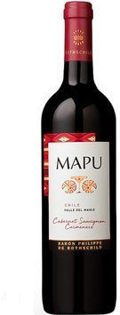 Вино Mapu Cabernet Sauvignon - Carmenere червоне 0.75 л (WHS7804462000317) 818619 фото