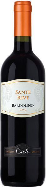 Вино Sante Rive Bardolino красное 0.75 л (WHS8008900001167) 815421 фото