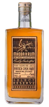 Ром Mhoba Select Reserve French Cask 65 % 0.7 л(BWW3327) 1235519 фото