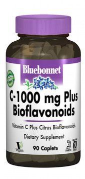 Bluebonnet Nutrition С-1000 mg Plus Bioflavonoids 90 caps 490518 фото