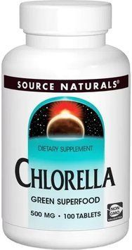 Source Naturals Yaeyama Chlorella, 500 mg, 100 Tab 417647 фото