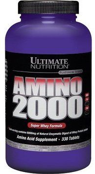 Амінокислота для спорту Ultimate Nutrition Amino 2000 330 tabs 504486 фото