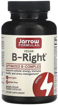 Jarrow Formulas B-Right Complex - 100 Capsules 1460757 фото