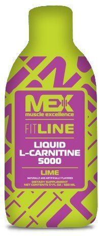 Жироспалювач MEX Liquid L-Carnitine 5000 503 ml /25 servings/ Lime 442385 фото