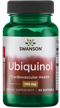 Swanson, Ubiquinol 100 mg 60 sgels (SWA-02377) 608399 фото