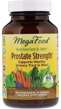 MegaFood Prostate Strength 60 Tabs Здоров'я простати 552250 фото