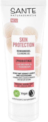 Sante Skin Protect Gel БИО-Гель для сухой и чувствительной кожи лица, с пробиотиками 100ml 1310311 фото
