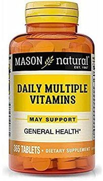 Mason Natural Daily Multiple Vitamins Мультивитамины 365 таблеток 935295 фото