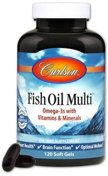 Carlson Labs Fish Oil Multi 120 soft gels Мультивитамины и минералы с Омега-3 488758 фото