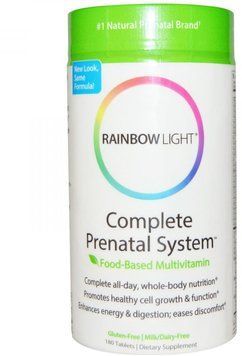 Rainbow Light Complete Prenatal System Multivitamin 180 Tab Витамины для беременных 535483 фото