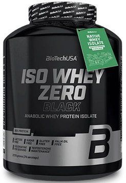 Протеин BioTech Iso Whey Zero Black 2270 g /75 servings/ Chocolate 851719 фото