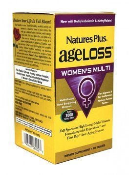 Natures Plus AgeLoss Womens Multi 90 tabs Мультівітаміни для жінок 492012 фото