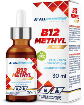 Allnutrition B12 Methyl Drops Витамин B12 капли 30 мл 1107435 фото