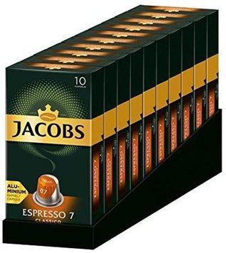 Кофе в капсулах Jаcobs Espresso Classico шоубокс 100х5.2 г (8711000376003) 1381113 фото