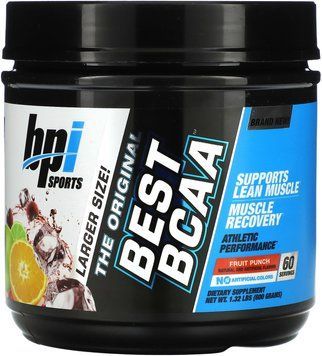 Амінокислота для спорту BPI BEST BCAA 600 g /60 servings/Fruit Punch 968229 фото