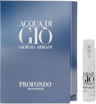 Парфюмированная вода Giorgio Armani Acqua di Gio Profondo 5 ml 713239 фото