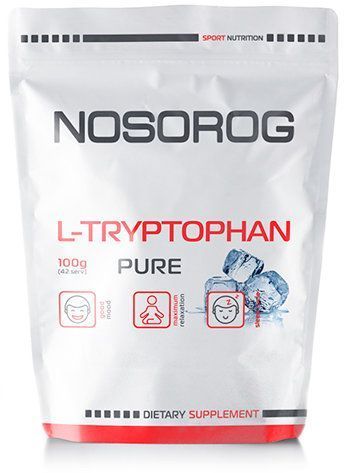 Nosorog Nutrition L-Tryptophan 100 g /41 servings/ Pure 786829 фото Nosorog Nutrition L-Tryptophan 100 g /41 servings/ Pure 786829 фото
