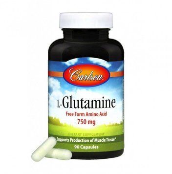 Carlson Labs L-Glutamine, 750 mg, 90 Capsules (CAR-06821) 659870 фото