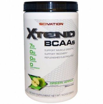 Амінокислота для спорту Scivation Xtend BCAAs 398 g /30 servings/ Green Apple 447993 фото