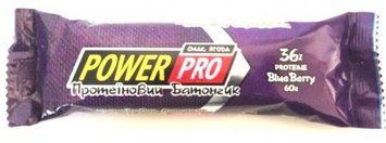 Power Pro Протеиновый батончик 36% 60 g Голубая ягода 384427 фото