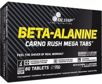 Амінокислота для спорту Olimp Beta-Alanine Carno Rush Mega Tabs 80 tabs 383089 фото