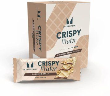 Myprotein Crispy Wafer - 10x40g Cookies & Cream 1462790 фото