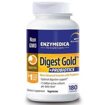 Enzymedica Digest Gold + Probiotics, 180 Capsules (ENZ-29091) 654687 фото