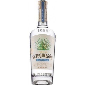 Текила El Tequile&ntilde;o Platinum Blanco, 0.7л 40% (WHS7501398100677) 1216117 фото