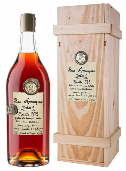 Арманіяк Delord Bas-Armagnac 1975 gift box 40% 0.7 л (WHS3324113719756) 1214922 фото