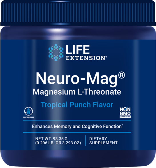 Life Extension Neuro-Mag Magnesium L-Threonate Магній треонат 93.35 г 925841 фото
