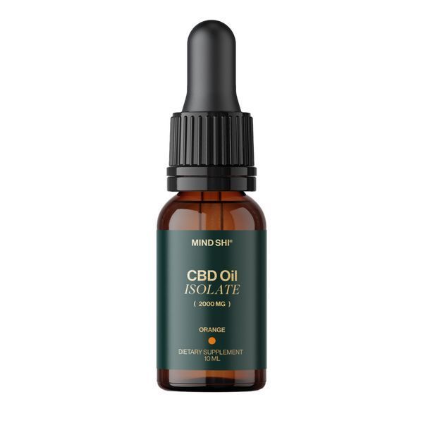 Масло Mind Shi CBD Oil Isolate 2000 mg Orange - 10 ml 1444309 фото
