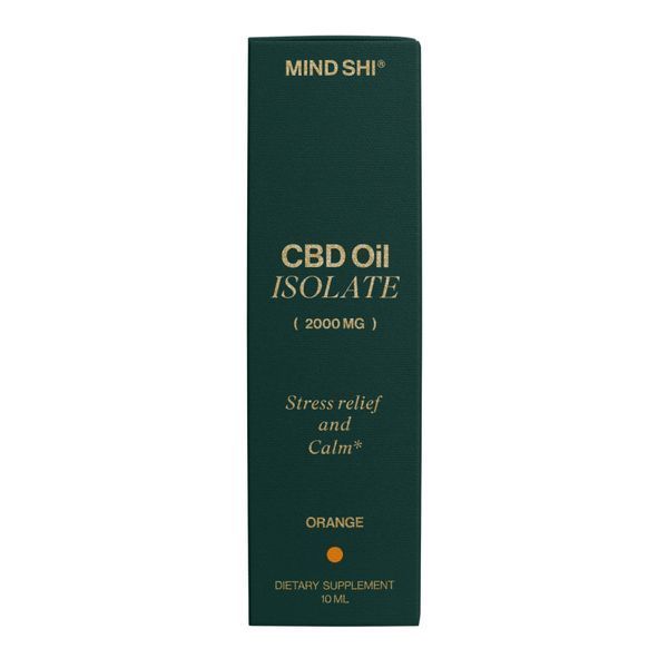 Масло Mind Shi CBD Oil Isolate 2000 mg Orange - 10 ml 1444309 фото
