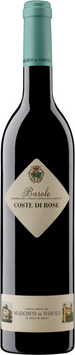 Вино Marchesi di Barolo DOCG Coste di Rose 2016 червоне сухе 14 % 0.75 л (VTS2230163) 1225345 фото