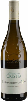 Вино Domaine de Cristia Chateauneuf-du-Pape Blanc 2021 біле сухе 0.75 л (BWR8301) 1243073 фото