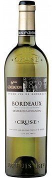 Вино Cruse Semillon-Sauvignon Bordeaux біле сухе 0.75 л (YL3500610045806) 1373853 фото