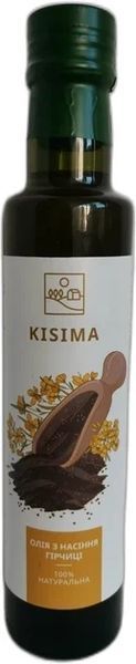 Олія Kisima з насіння гірчиці холодного віджиму 250 мл (4820258770076) 1219572 фото