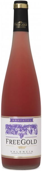 Вино Anecoop Freegold Rose D.O., розовое сладкое, 12% 0.75л (MAR8412276358327) 1153043 фото