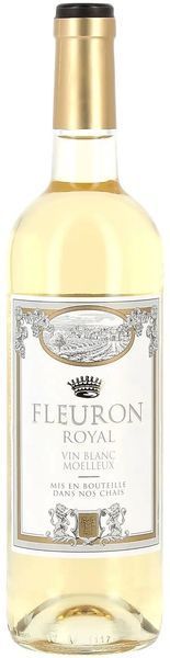 Вино Fleuron Royal Blanc Moelleux белое полусладкое 11-14.5% 0.75 л (3429679944007) 1344821 фото
