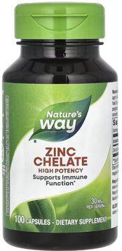 Nature's Way Zinc 30mg - 100 Capsules 1453363 фото