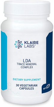 Klaire Labs LDA Trace Mineral Complex Мульти-минералы 30 капсул 1091395 фото