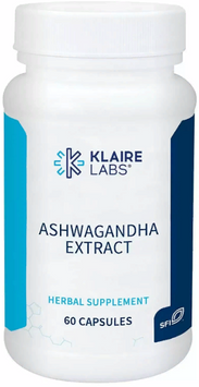 Бустер тестостерону Klaire Labs Ashwagandha Extract 300 mg Ашвагандха екстракт 60 капсул 802674 фото