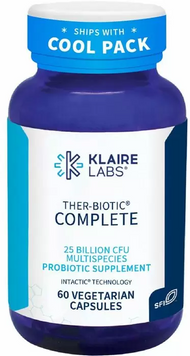 Klaire Labs Ther-Biotic Complete Прибуток, Ther-Biotic Complete 60 капсул 793778 фото