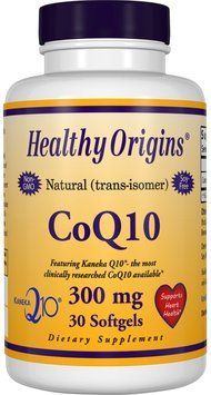 Healthy Origins, CoQ10, Kaneka Q10, 300 mg, 30 Softgels (Discontinued Item) (HO35020) 625662 фото
