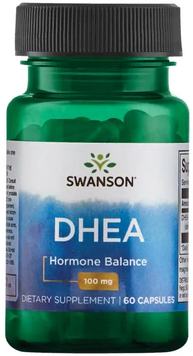 Swanson, DHEA 100 mg 60 caps (SWA-02262) 608400 фото