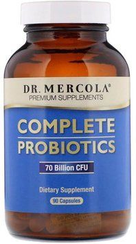 Dr. Mercola Complete Probiotics 90 Caps Прибуток для розщеплення лактози 550726 фото