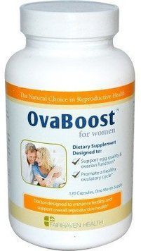 Fairhaven Health OvaBoost for Women 120 Veggie Caps Здоровье яйцеклеток 550060 фото