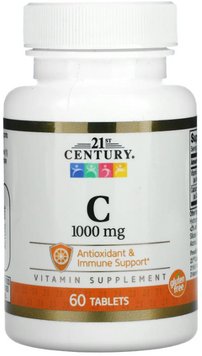 21st Century Vitamin C Вітамін С 1000 мг 60 таблеток 1052358 фото