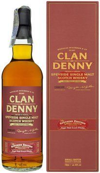 Віскі Clan Denny Speyside Single Malt 40% 0.7 л (FSH_5014218821666) 1359441 фото