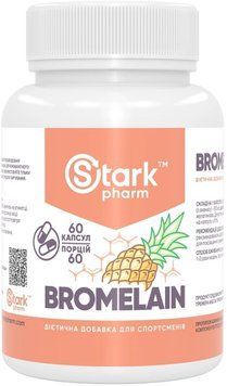 Stark Pharm Bromelain 300mg - 60 caps 1470740 фото