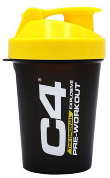 Шейкер Cellucor C4 Nutrabolt Lite Black Yellow 600ml 1039316 фото